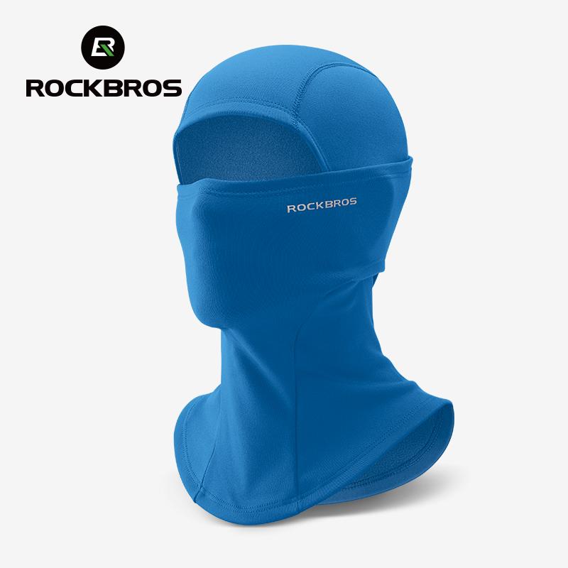 ROCKBROS Winter Radsportmaske Fleece Thermisch Warmhalten Winddicht Radfahren Gesichtsmaske Sturmhaube Skimaske Angeln Skifahren Mütze Kopfbedeckung