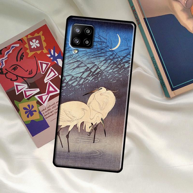 Ukiyo-e Japanese Art Case For Samsung Galaxy A52 A32 A12 A33 A06 A16 A26 A36 A56 A15 A53 A13 A34 A54 A14 A35 A55