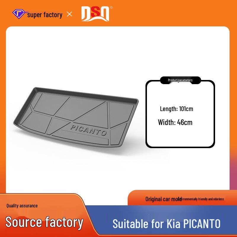 Kia Picanto/Soluto Trunk Mat Liner