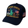 Unisex Breathable Baseball Caps Spring Summer Outdoor Adjustable Casual Hats Sunscreen Hat Washed Patriotic Cap Trucker Hat