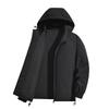 Frühlings- und Herbst Herrenmantel Lässige Herren Einzeljacke Neue lockere Kapuzenjacke