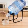 Portable Pure Water Bucket Rack U-shaped Design Black/White Barreled Water Rack Durable Removable Bottled Water Inverted Stand