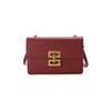 2025 Winter New Simple Fashion Solid Color Casual Retro Lock Trend Crossbody Shoulder Small Square Women's Bag