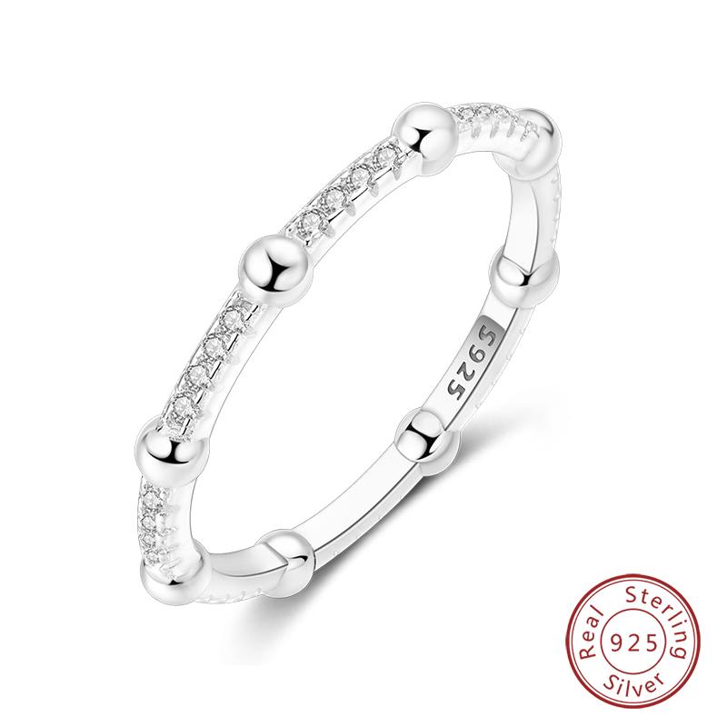 925 Silver Heart Shaped Infinite Minimalist Rings Hollow Celtic Knot Rings For Women Elegant Engagement Wedding Jewelry