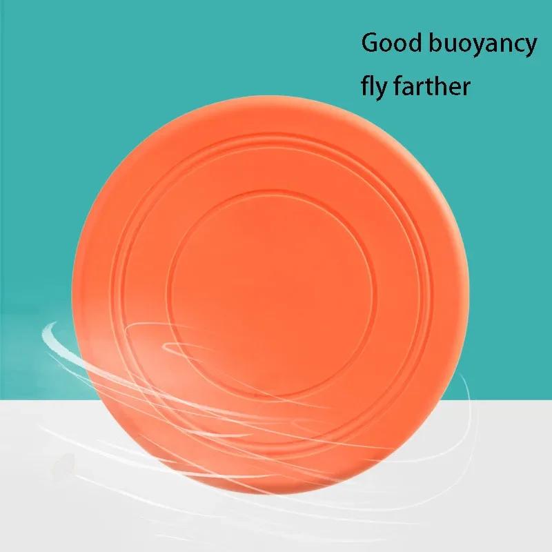 Soucoupe volante en Silicone, jouet amusant pour chien et chat, jeu pour chien, disques volants résistants à mâcher, entraînement interactif pour chiot, fournitures pour animaux de compagnie