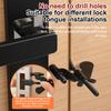 Portable Door Lock Privacy Extra Security Lock Anti Theft Travel Inside Door Locker For Traveling Home Bedroom Apartmen