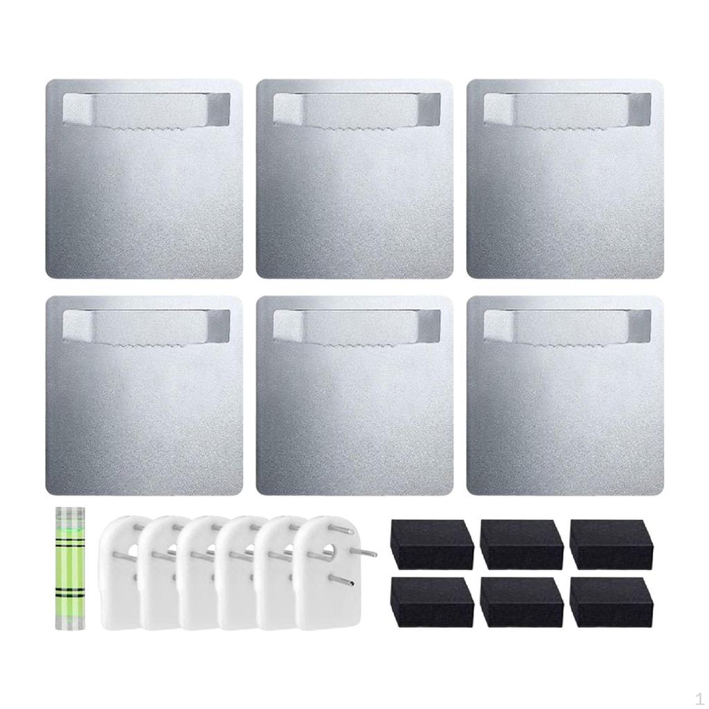 Easy Mount Picture Hanging Kit with Built-in Level for Artwork And Photos