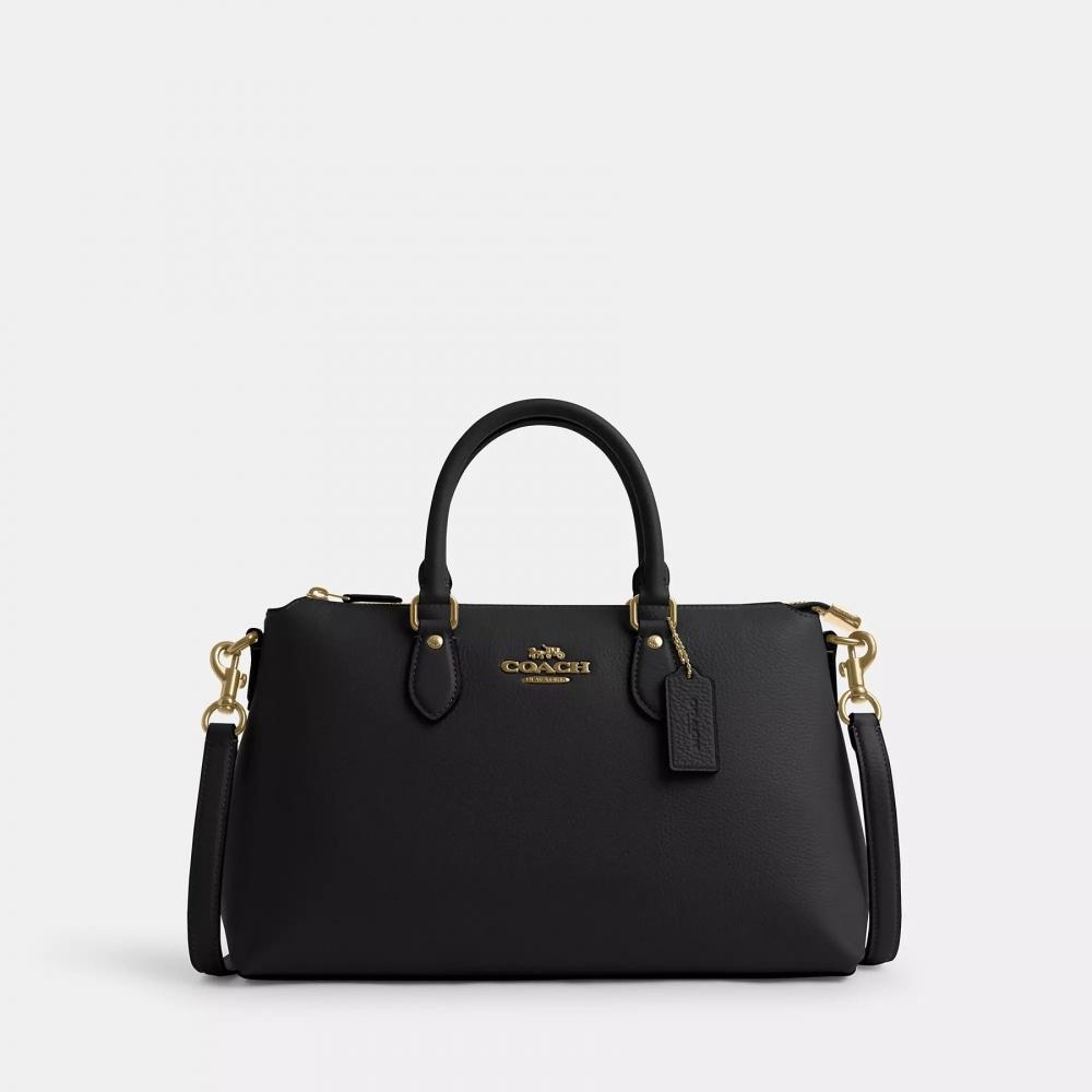 Coach Georgia Satchel Dark Stone