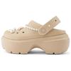 Versatile Casual Comfortable Clogs Women Footwear Beige 210271-2Y2
