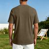 Men's Casual Crew Neck T-Shirt Breathable Quick Dry Short Sleeve Athletic Top Lightweight Comfortable Fit