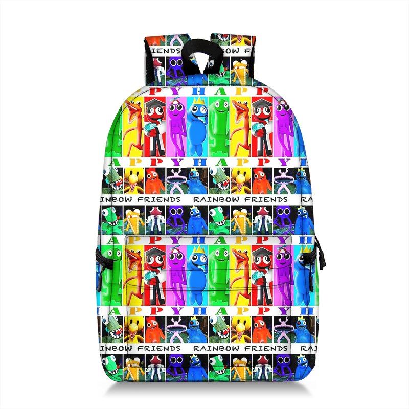 Roblox Rainbow Friends Backpack Lightweight Durable Adjustable Straps