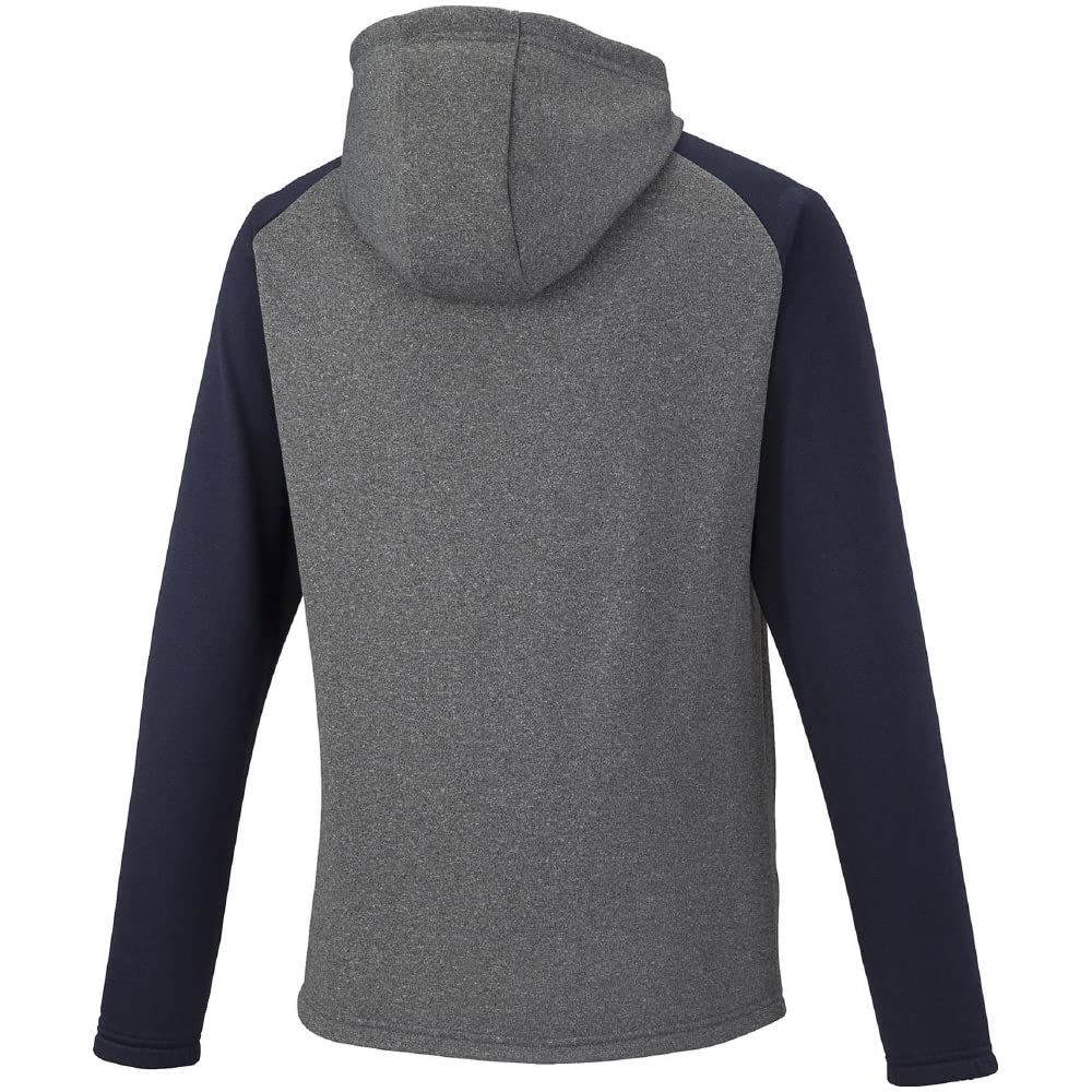 Mizuno Training Wear Sweat Size Gray Size 130 Hoodie, Fleece-Lined, Warm, Junior, 32JC2952, Heather,