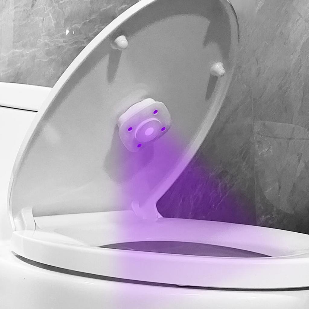 Toilet Automatic Sterilization And Disinfection Device Toilet Seater Prevention UV Deodorization And Odor Removal Induction Disinfection Lamp