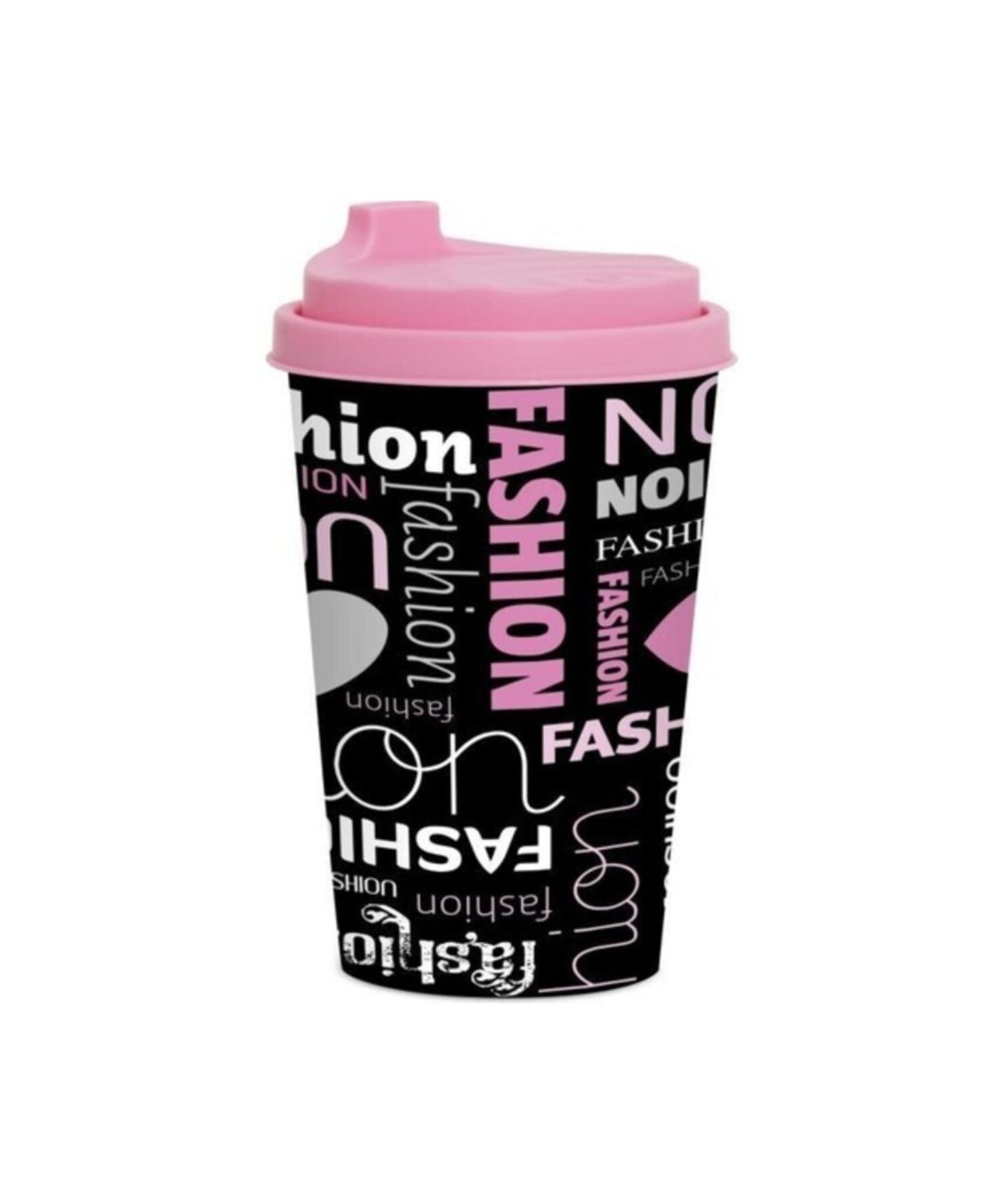 

Стакан для кофе и чая с узором 340 куб.см