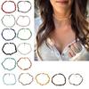 Natural Stones Necklace Gravel Necklaces Women Handmade Small Chokers Jewelry