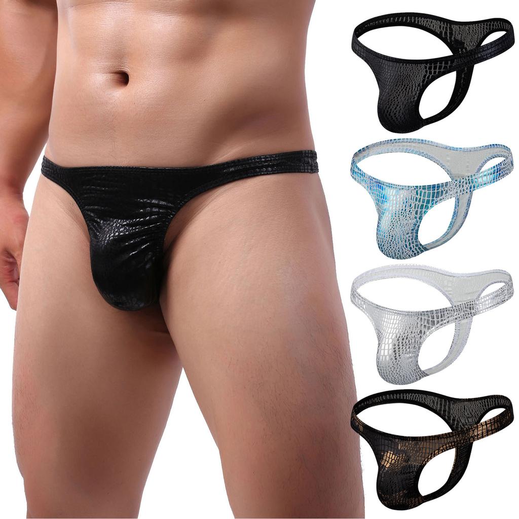 Mens Sexy Underwear Thong Underpants Soft Briefs Panties