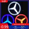 GLC GLB 9.5cm Auto Achterklep Embleem ABS LED Badge Licht Accessoires voor Mercedes Benz S350 S300L S A B C E Klasse GLA GLK ML GL