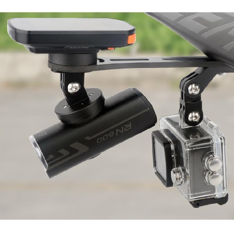 Bicycles Computer Headlight Extension Stand Road Bike Handlebars Belows Bracket Sports Camera Adaptors Easy to Install