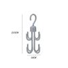 Portable Rotating Coat Multifunctional Closet Hook Rotatable Hanging Organizer Closet Clothes Hangers Handbags Storage Hooks