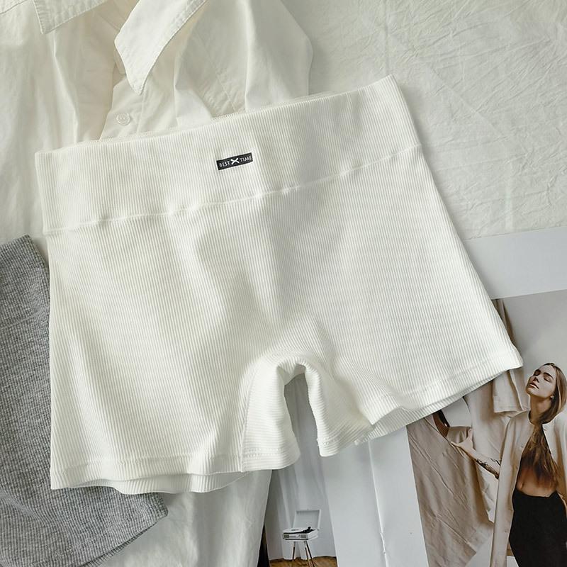 

Женские боксеры 2025 года с защитой от протеканий и антибактериальной ластовицей из хлопка L (100-120 jin) белый