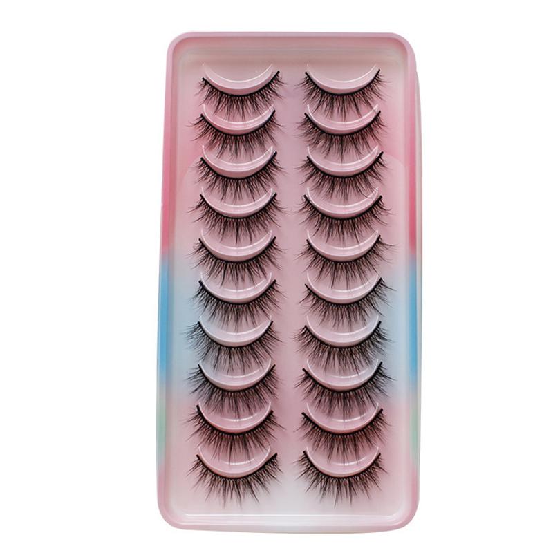 

Набор накладных ресниц Пушистый одиночный макияж для наращивания ресниц Пушистый, мягкий и естественный финиш