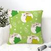 Simple Color Animal Illustration Patterns Pillow Case Linen Pillow Case Sofa Home Decor Cushion Cover Cushion Cove