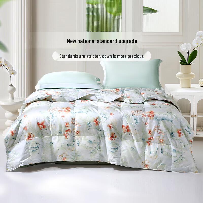 FUANNA 95% White Goose Down Summer Duvet