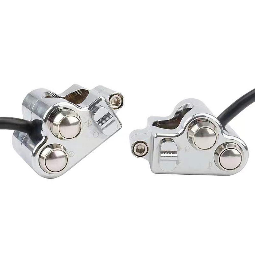 

Motorcycle Handlebar Switch 22mm Racer Modified with Harness 5CM