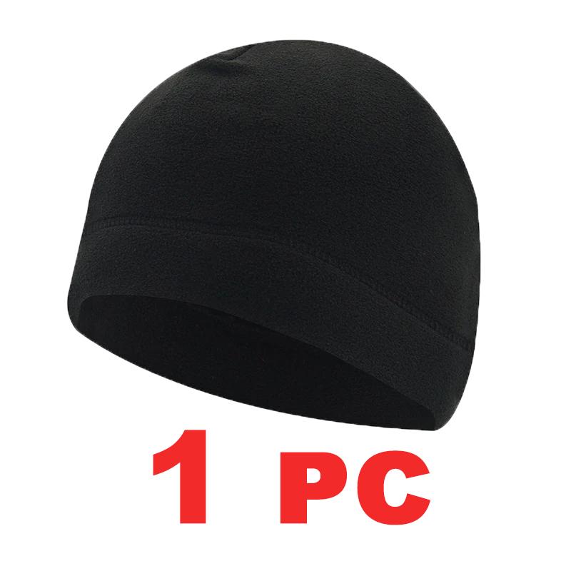 Fleece Warm Hat Winter Cap Men Women Outdoor Sports Skiing Cycling Hat Windproof Soft Beanie Cap Male Lady Autumn Winter Hats