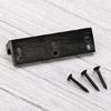 Electric Bass Fixed Bridge 12 String Professional Bass Accessory Fixed Bridge Metal Texture Bass Guitar Part for Guitar