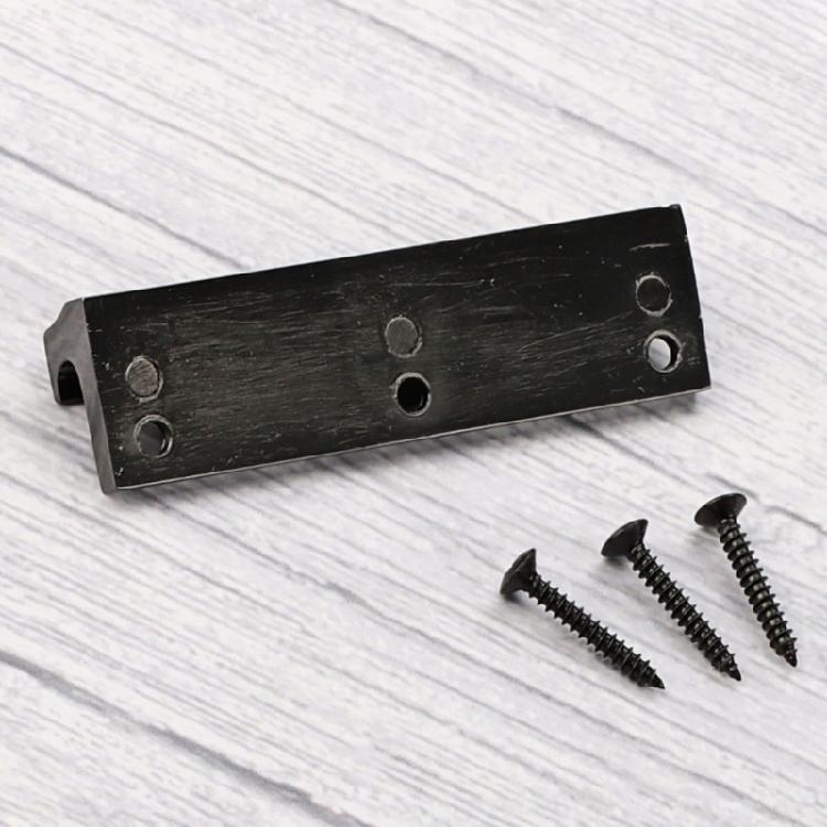 Electric Bass Fixed Bridge 12 String Professional Bass Accessory Fixed Bridge Metal Texture Bass Guitar Part for Guitar