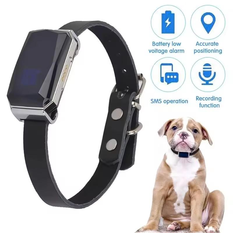G12 Pet GPS Tracker Device Automatic Alarm Mini GPS Trackers Anti-Lost Device Locator IP67 Built-in 500mAh Battery