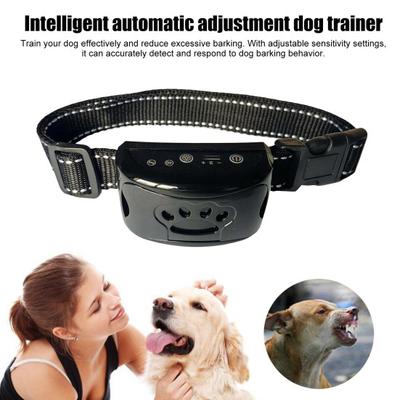 Yousheng Dog Bark Collar Rechargeable Smart Anti Barking Collar Dog Training Device with 7 Adjustable Sensitivity Vibration for All Dogs