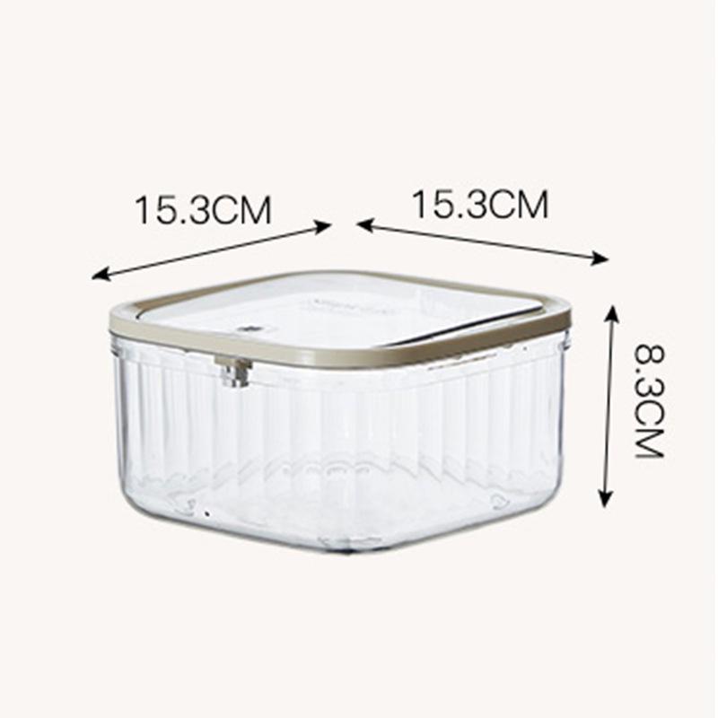 Transparent Desktop Trash Can with Press-Type Spring Lid for Stylish Household Storage