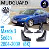 Mudguards Fit for Mazda 3 BK Sedan Saloon 2004 2005 2006 2007 2008 2009 Car Accessories Mudflap Fender Auto Replacement