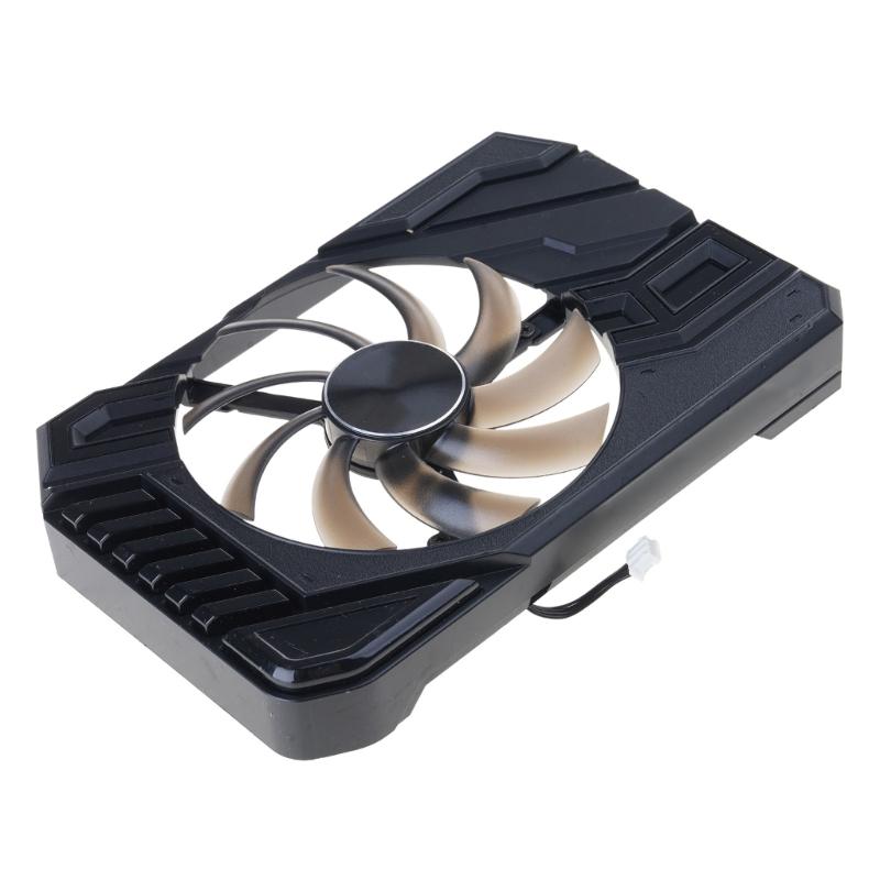 Graphics Card 85mm 4Pin Coolers Fan Replacement Accessories Graphics Card Cooling Fan for GTX1660 2060 StormX Computer