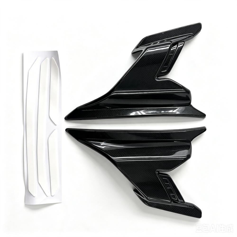 For HONDA ADV160 Motorcycle Fairing Spoiler Dirt Pit Bike Wind Fairing Winglets Fin Trim Cover 2022-2023 Enduro Accessories