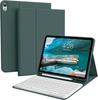 iPad Air 11 10th Gen Leather Keyboard Case with Magnetic Detachable Cover & Pen Slot