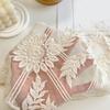 Elegant French Farm Style Lace Triangular Headscarf Stylish Scarf Head Wrap Korean Fashion Hair Band for Women and Girls