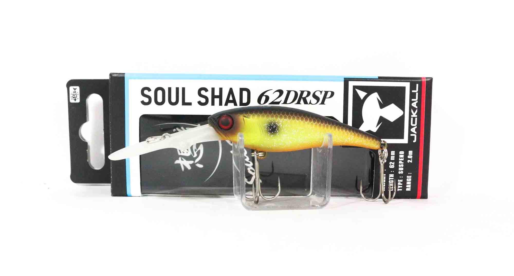 JACKALL Soul Shad 62DR SP Muddy Chart Fish Lure