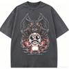 The Binding of Isaac Indie Anime Lover Washed T-shirt Year round clothing high quality personality Clothes Plus Size Unisex New Model Couples tee
