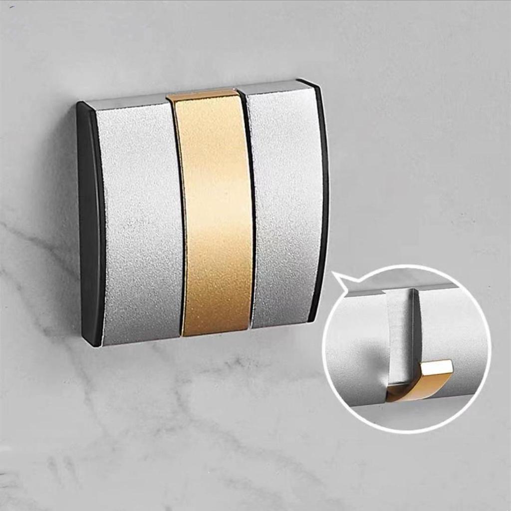 Wall-Mounted Folding Hook for Bathroom, Kitchen, Living Room, Wardrobe - 1 To 6 Row Hooks for Coats, Hats, and Clothes.