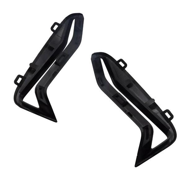 Front Bumper Fog Light Trim Strips (Pair) for 18-22 BMW 3 Series None