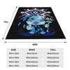 Schatten Milch Cookie Run Kingdom Decken Flanell Klimaanlage Multifunktionale Superweiche Überwurfdecke für Sofa Couch Quilt
