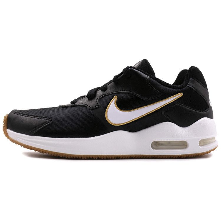 Nike Air Max Guile Solid Color Minimalist Fabric Synthetic Leather Low Top Air Cushion Marathon Running Shoes Women sneaker 916787-007
