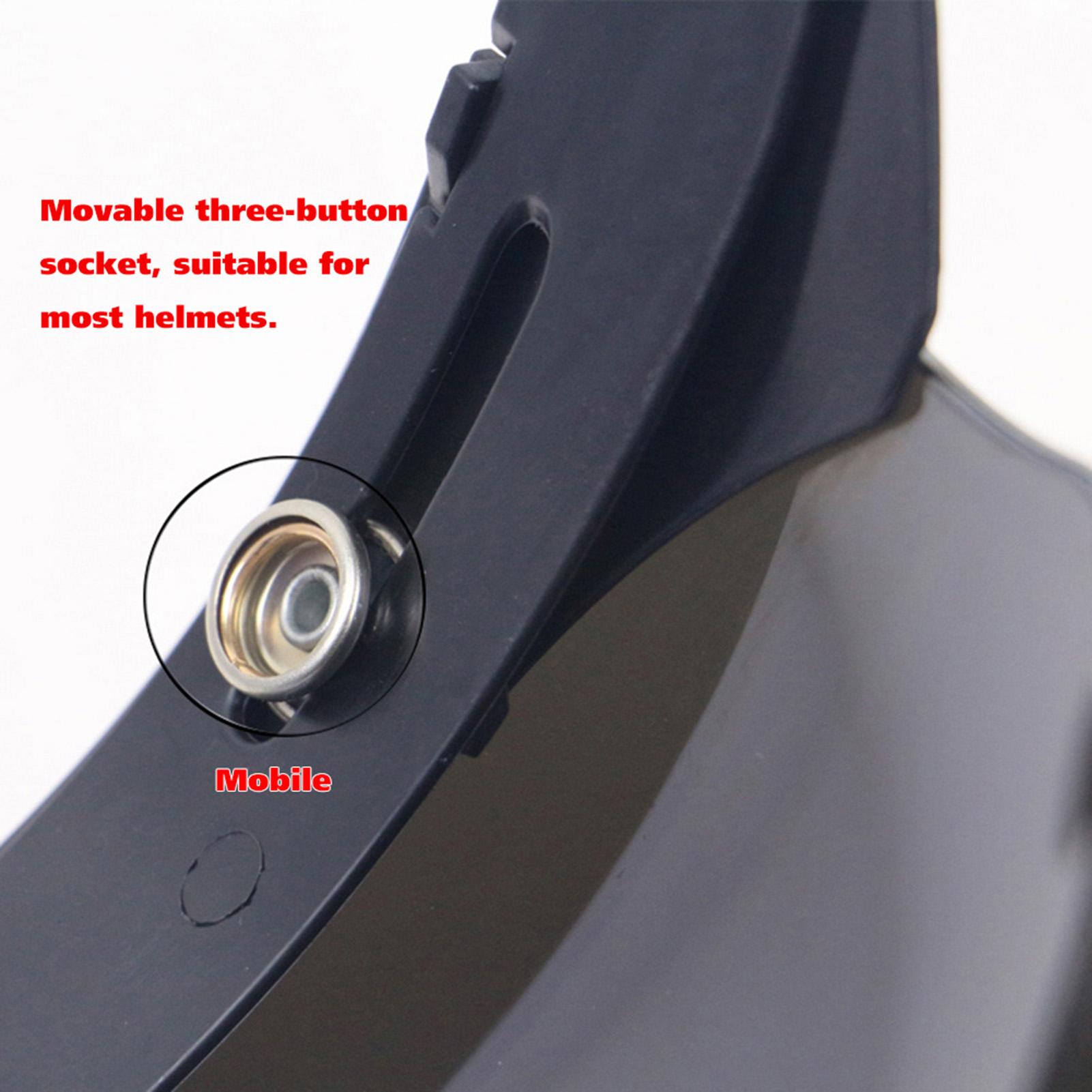 Pongnas Motorcycle Helmet , Anti-fog Anti-fog Wind for Half Helmet with Base Mount