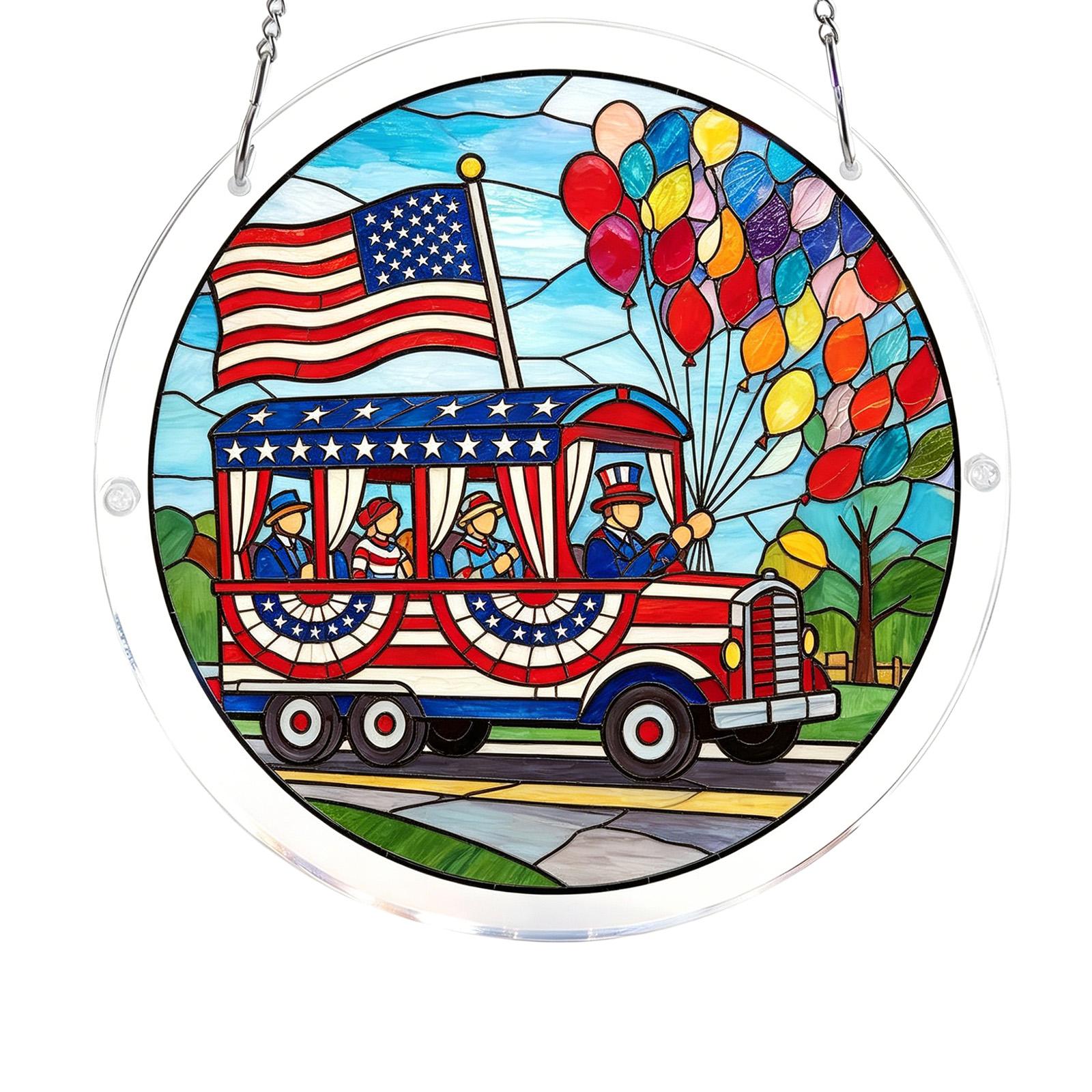 

Acrylic Puzzle Window Decoration, Creative Stained Glass Hanging Ornament, Assembleable Window Decoration, Fun DIY Puzzle Ornament, Home Window D One Size