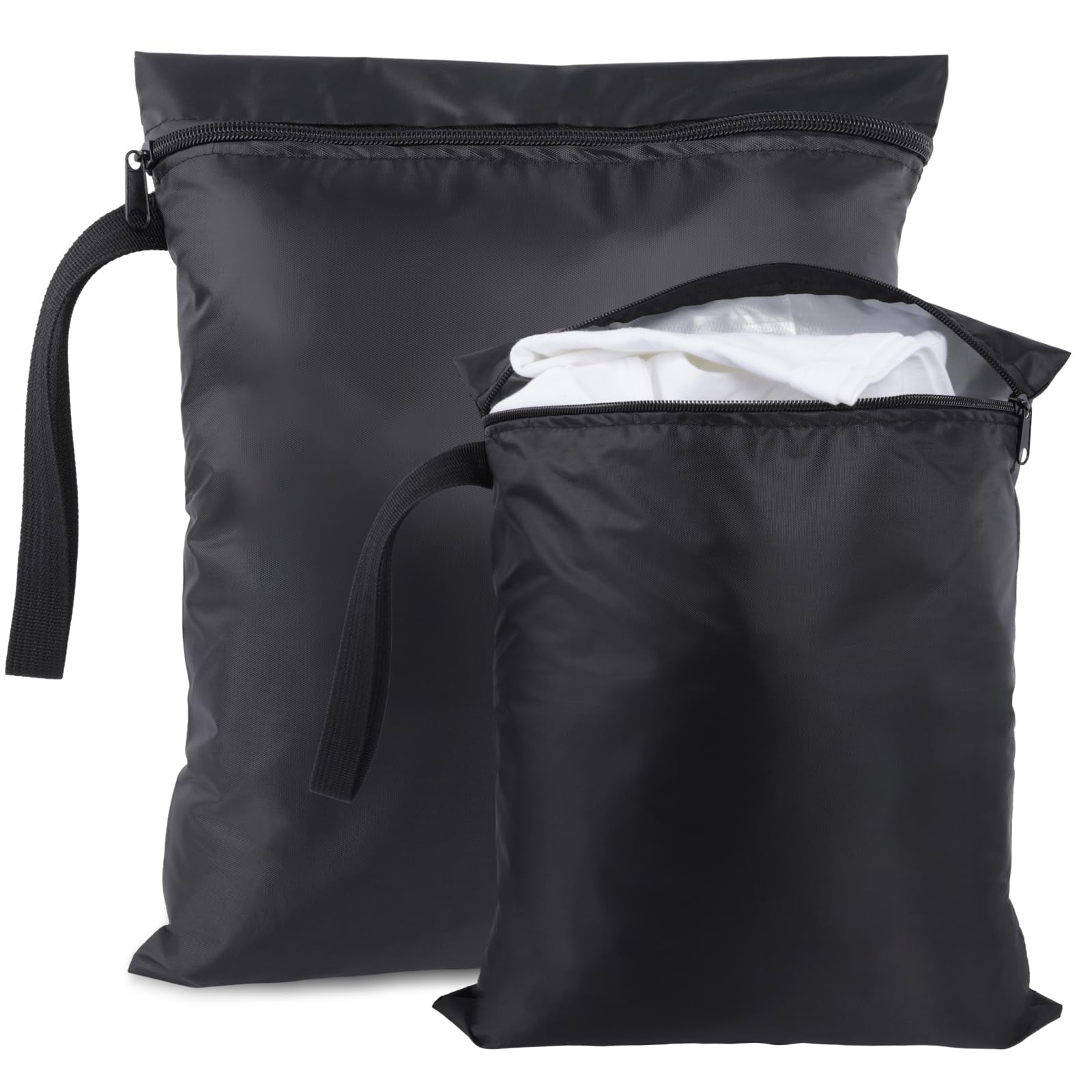 

DoocliB Waterproof Diaper Pouch with Swimsuit Baby Stroller Waterproof Baby Bottle Pouch Handle, Organizer, 30x25cm/40x50cm, Gift, Bag, Bag, чёрный