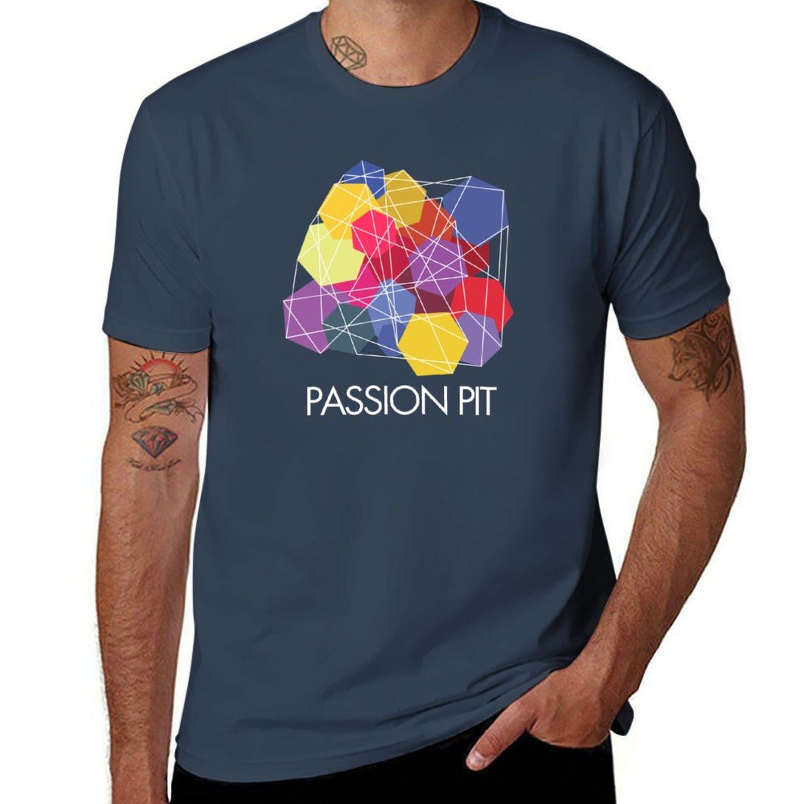 Passion Pit Chunk Of Change Tshirt Fashion Casual Short Sleeve Top S