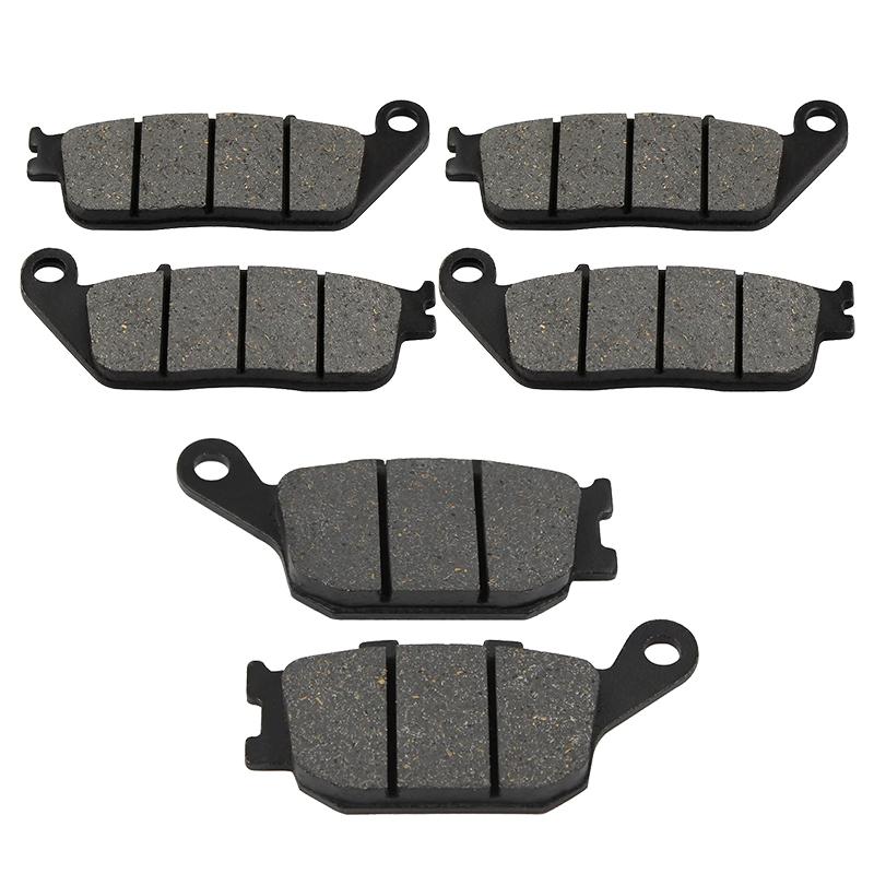 Motorcycle Scooter Front Rear Brake Pads Front Kit For KAWASAKI KLE650 KLE 650 Versys Z650 Z750 Z ZR 650 750 ER650 ZR750 ABS